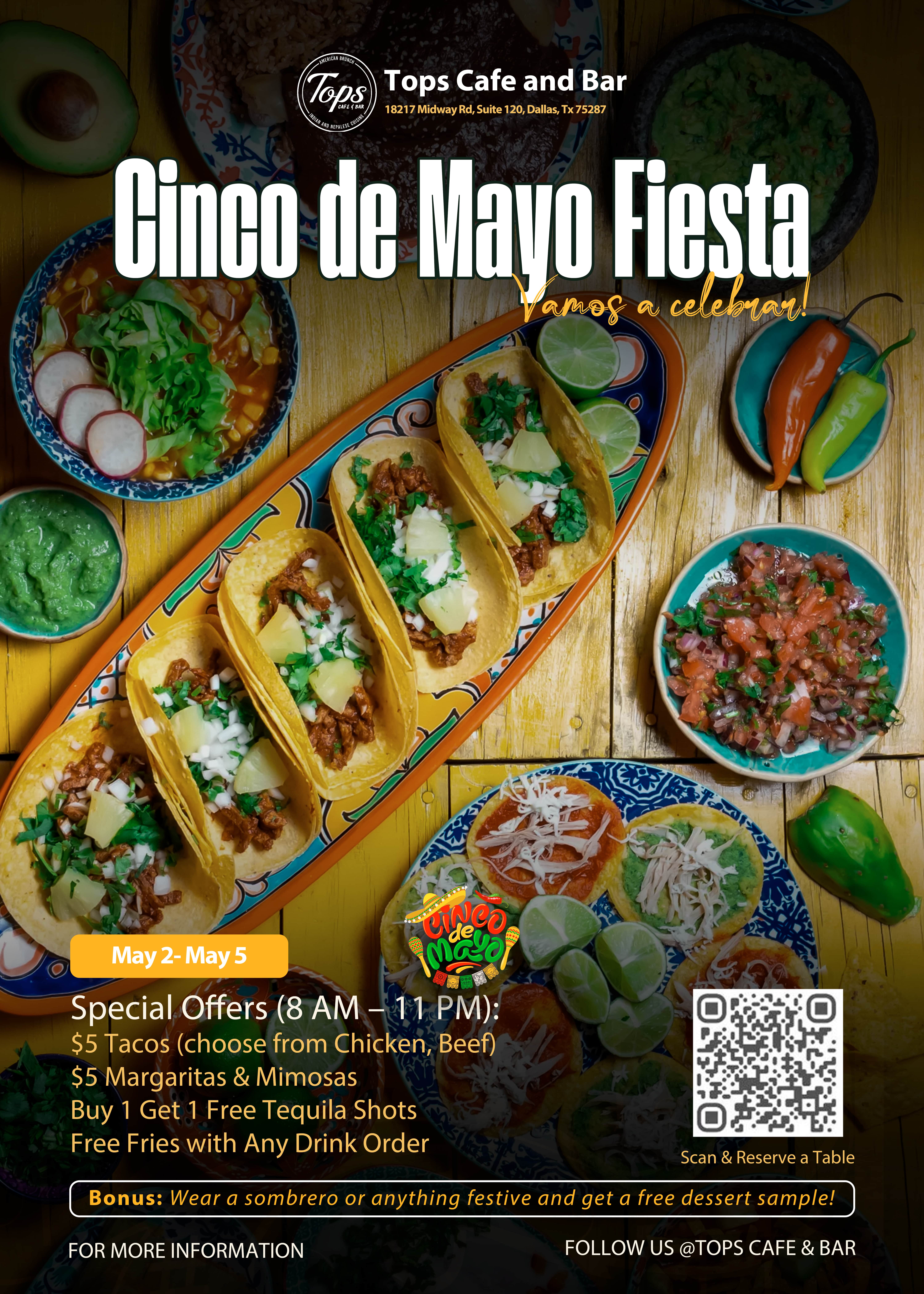 Cinco de Mayo event promotion